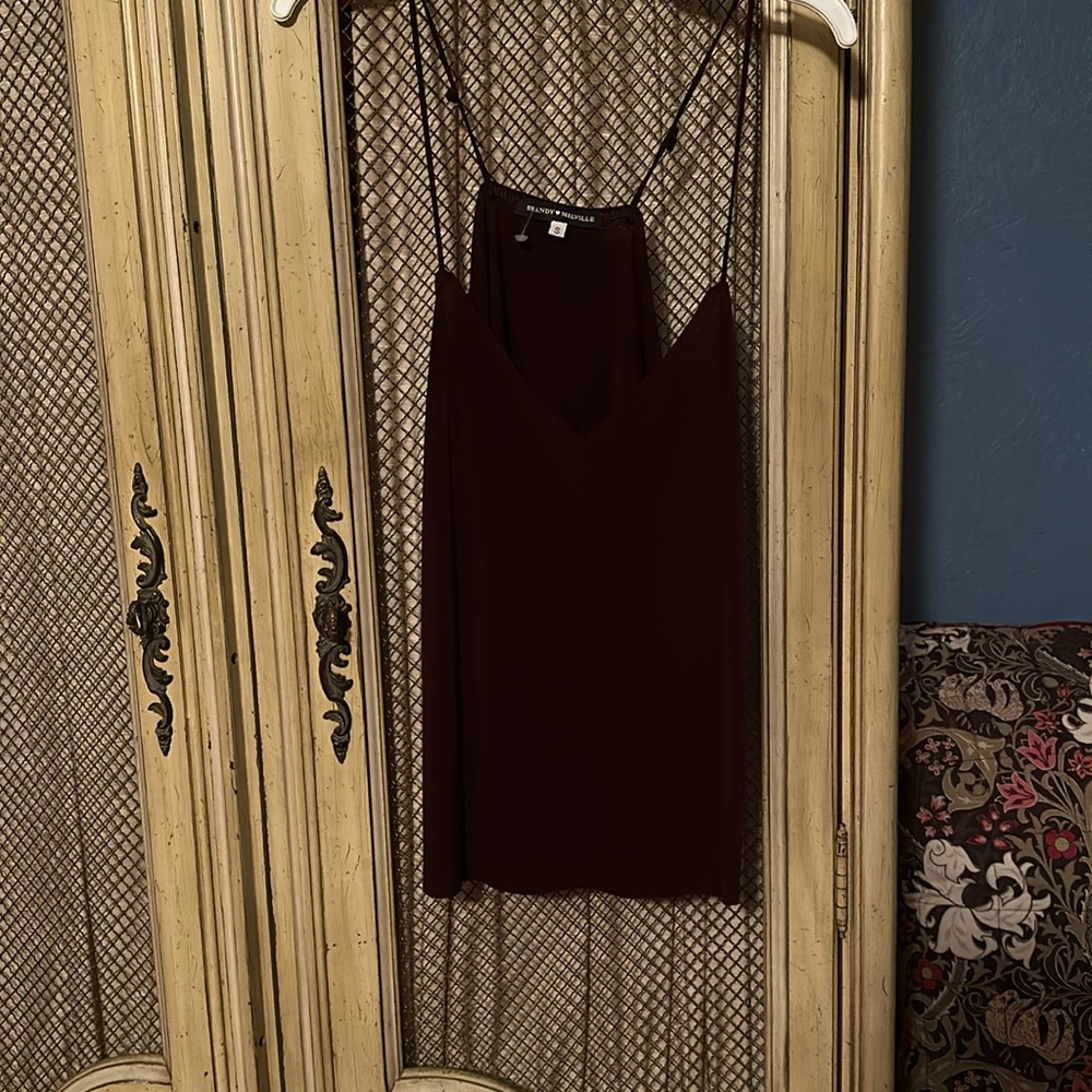 Ruby, red Brandy Melville tank top
